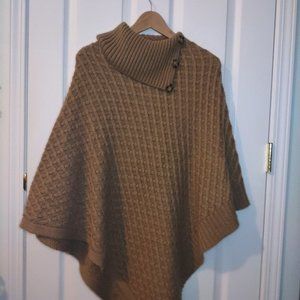 Lord & Taylor Knitted Poncho